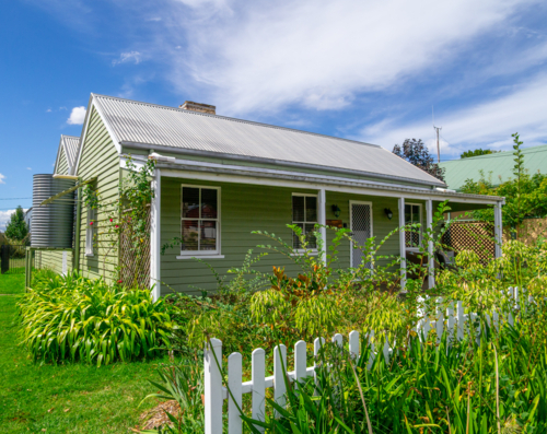 Old Cottage in Glen Innes - Australian Stock Image