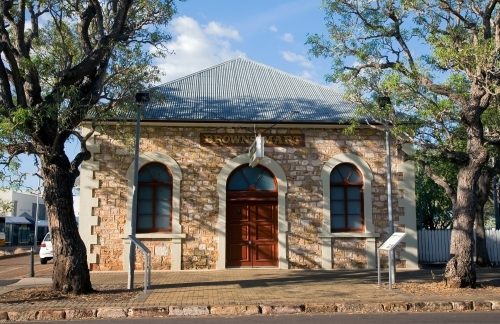 Old historical building in Darwin city - Australian Stock Image