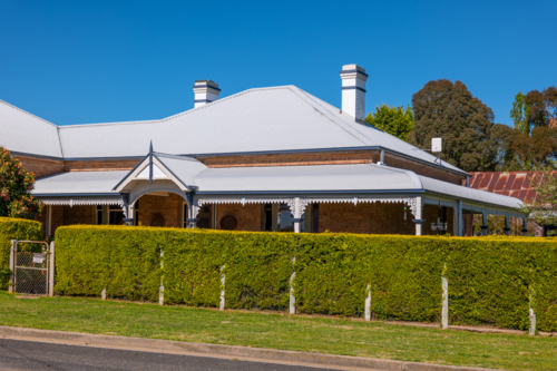 Old house in Spring Hill, New South Wales, Australia - Australian Stock Image