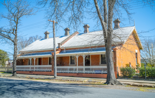 Old house in Tenterfield, New South Wales, Australia - Australian Stock Image