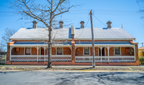 Old house in Tenterfield, New South Wales, Australia - Australian Stock Image