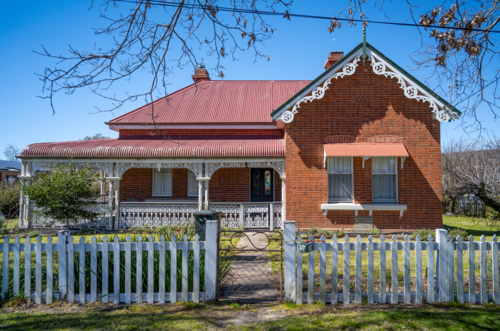 Old house in Tenterfield, New South Wales, Australia - Australian Stock Image