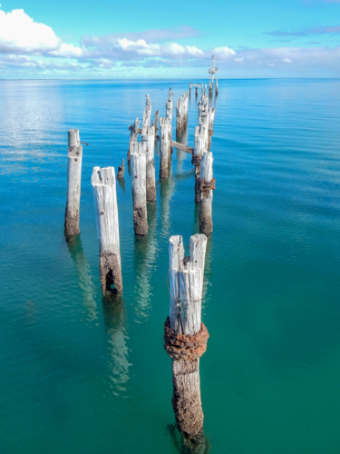 Old jetty - Australian Stock Image