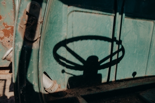 Old rusty farm truck - Australian Stock Image