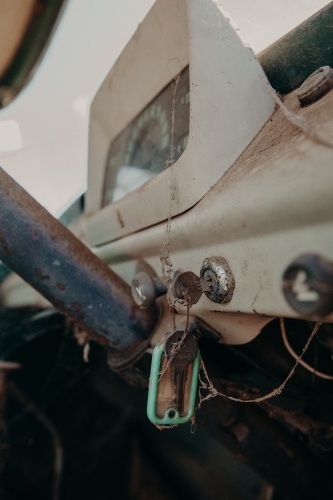 Old rusty farm truck - Australian Stock Image