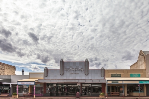 Old shop in regional town - Australian Stock Image