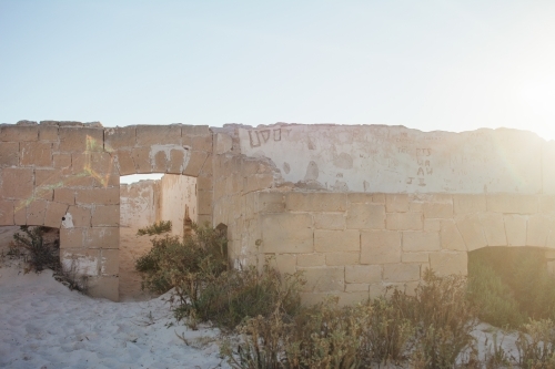 Old Telegraph Station in Eucla, Western Australia - Australian Stock Image