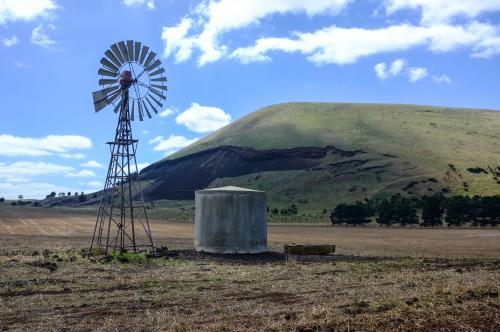 Old Windmill - Australian Stock Image