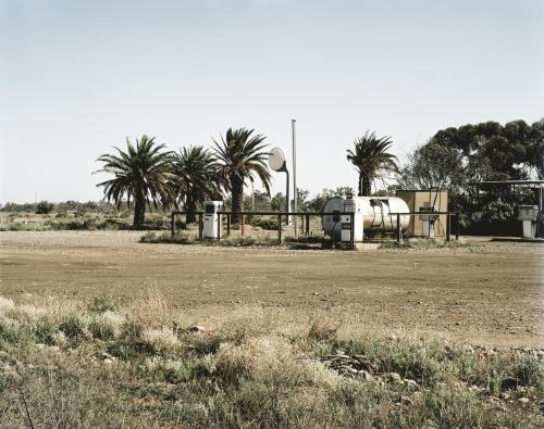 Outback Fuel Depot - Australian Stock Image