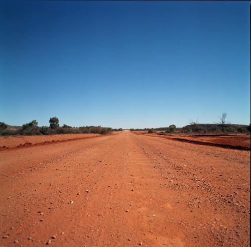 Outback Road, Red Earth Australia