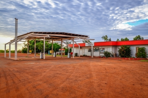 Outback roadhouse - Australian Stock Image