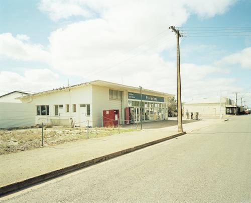 Outback town service station - Australian Stock Image