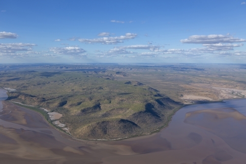 Outback Victoria River - Australian Stock Image