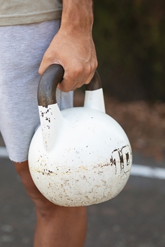 Outdoor Workout - Australian Stock Image