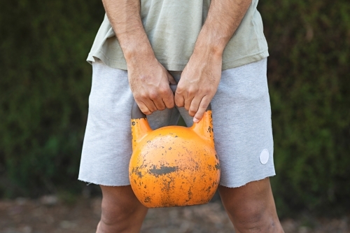 Outdoor Workout - Australian Stock Image