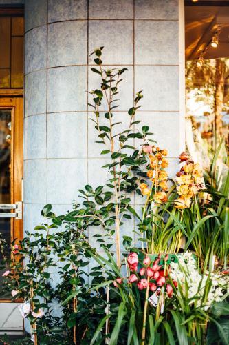 Outside a Florist - Australian Stock Image