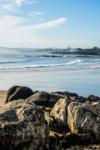 Overlooking the ocean in Devonport, Tasmania - Australian Stock Image