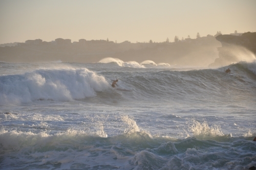 Paddle boarding - Australian Stock Image