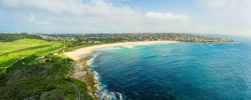 Panoramic views of the coastline, beaches - Australian Stock Image