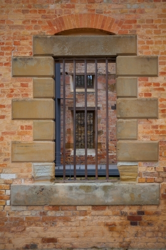 Penitentiary window (c.1857) - Australian Stock Image