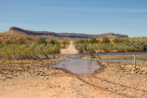 Pentecost River crossing - Australian Stock Image