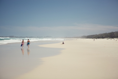 People at the Beach in Northern New South Wales