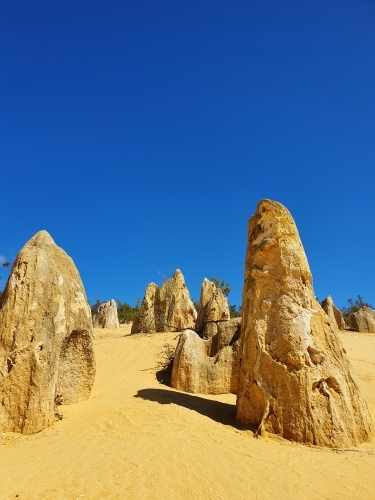 Pinnacle Rock formations - Australian Stock Image