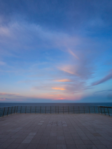 Point Danger, overlooking Duranbah Beach on the Queensland, New South Wales border - Australian Stock Image