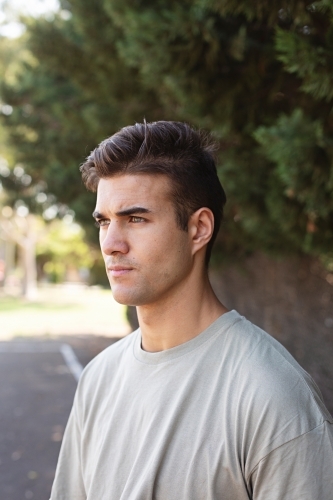 portrait of a male - Australian Stock Image