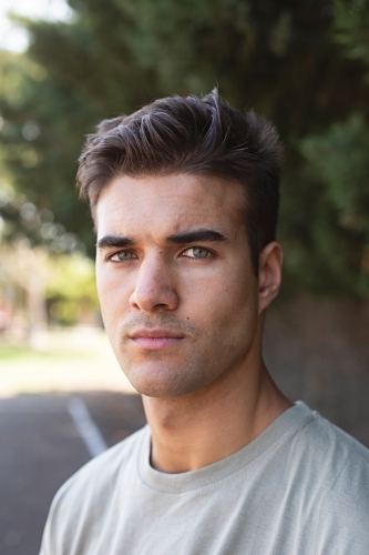 portrait of a male - Australian Stock Image