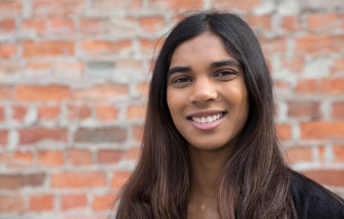 Portrait of a Woman - Australian Stock Image
