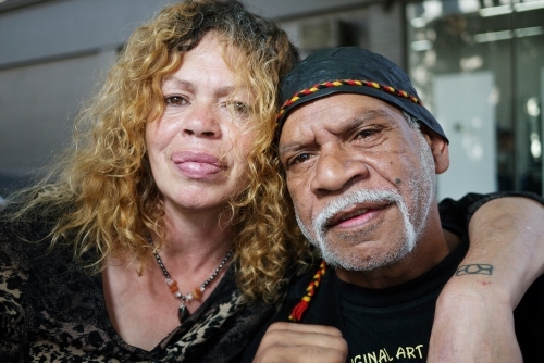 Portrait of Aboriginal Couple