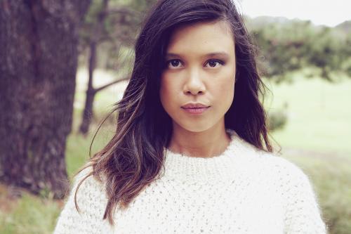 Portrait of eurasian woman - Australian Stock Image