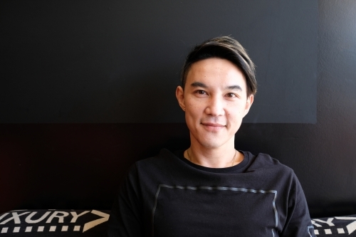 Portrait of Southeast Asian multicultural man - Australian Stock Image