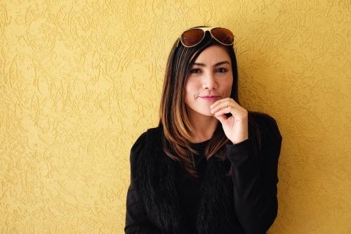 Portrait of Southeast Asian multicultural woman - Australian Stock Image
