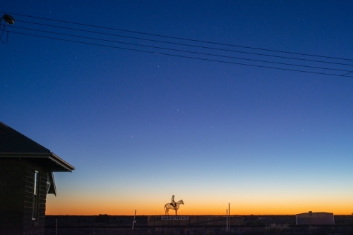 Prairie Hotel, Parachilna, Flinders Ranges, SA - Australian Stock Image
