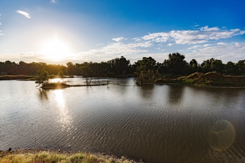 Putta Bucca wetland at Mudgee NSW - Australian Stock Image