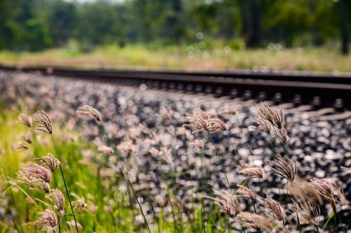 railtracks - Australian Stock Image