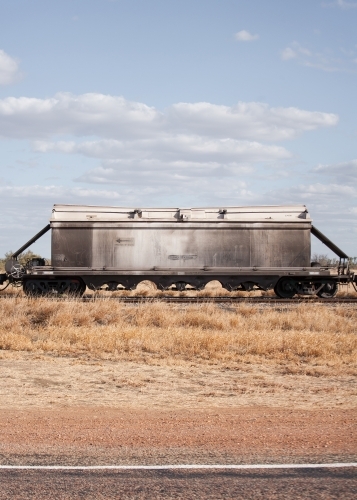 Railway carriage on remote railway