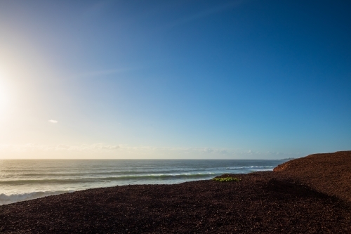 Red Cliff Beach - Australian Stock Image