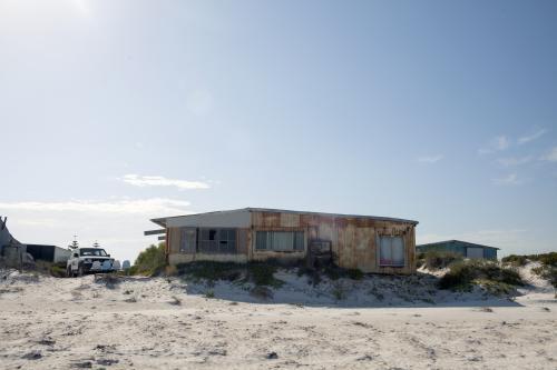 Remote beach house