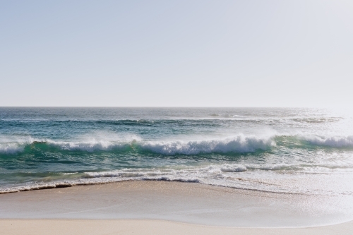 Remote Beach on Lower Yorke Peninsula - Australian Stock Image