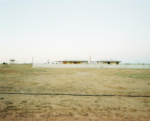 Remote outback settlement - Australian Stock Image