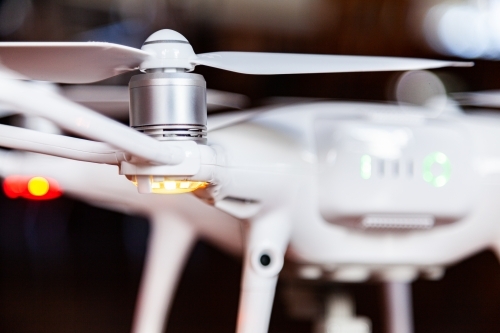 Remotely Piloted Aircraft Systems - Drone close up - Australian Stock Image