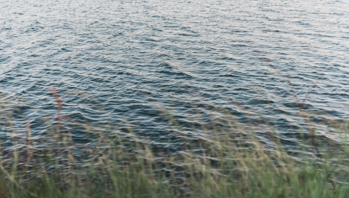Rippled water of a river - Australian Stock Image