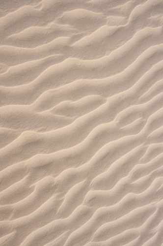 Ripples in light coloured sand