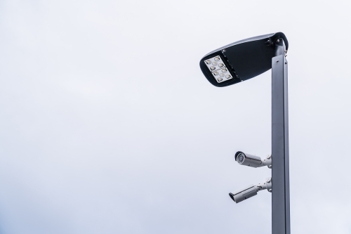 Road safety CCTV cameras in Melbourne, Australia.