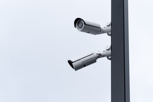 Road safety CCTV cameras in Melbourne, Australia.