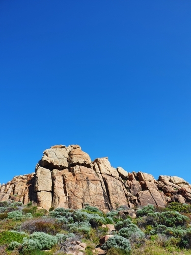 Rock formation in Western Australia - Australian Stock Image