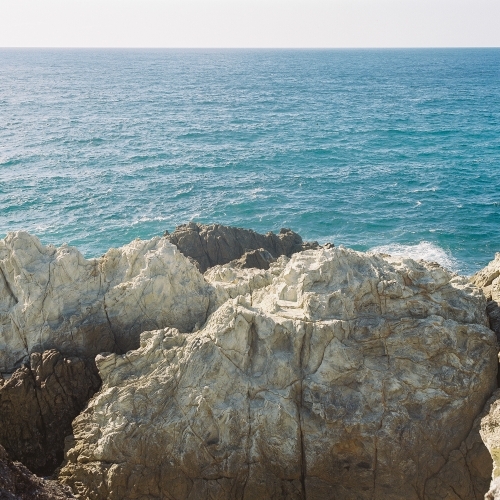 Rocks and the Sea - Australian Stock Image